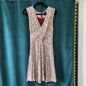 Anthropologie Maeve Stretch Lace Cocktail Dress